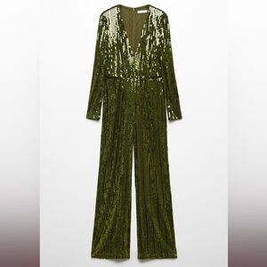 Mango Sequin Jumpsuit